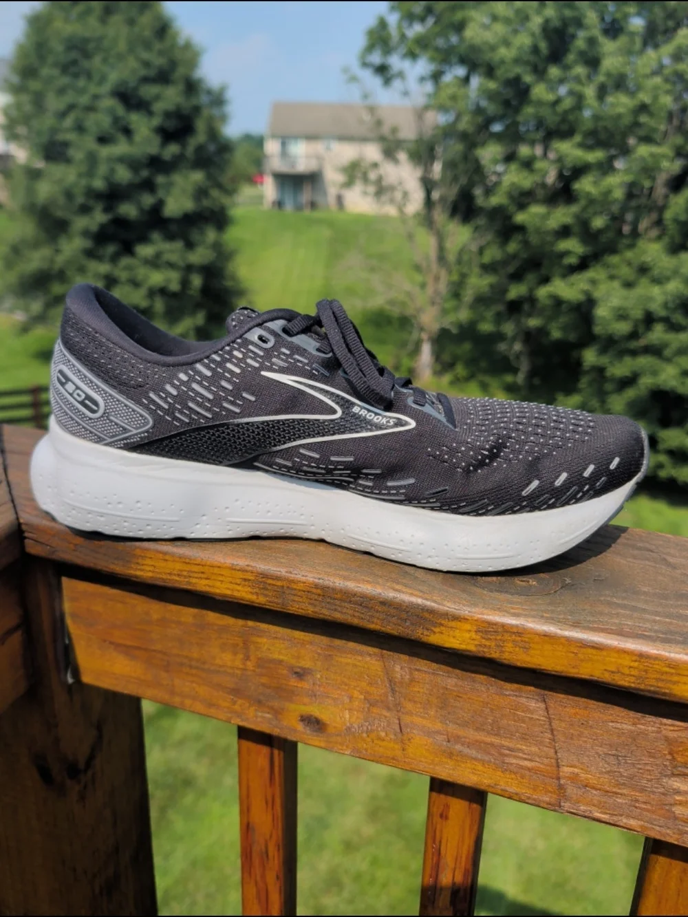 Brooks Glycerin 20 Black Mens' Sz 12.5 Wide
